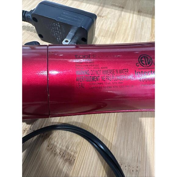 Tool Science Hot Air Hair Styling Brush & Straightener 800W 1.25" - Picture 5 of 6